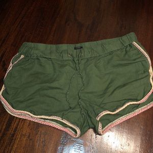 J.Crew lounge Olive Green shorts